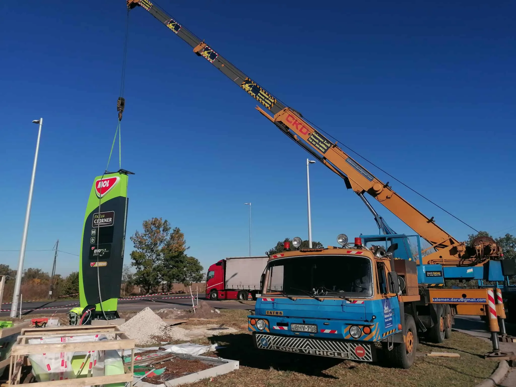 Kelemen Daru - Teherautó szállítás